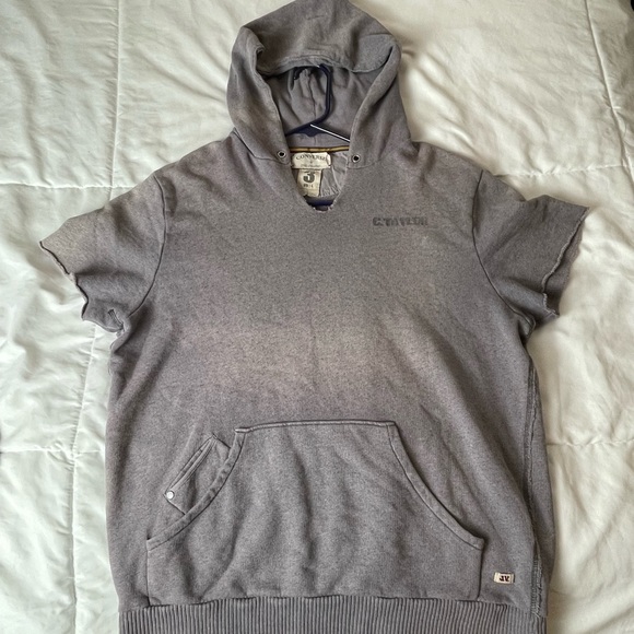 John Varvatos Converse Shirt Jacket with hood - Picture 2 of 7